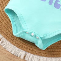 Load image into Gallery viewer, 2 Pieces Set Baby Girls Easter Letters Print Rompers And Cartoon Shorts Wholesale 25021002
