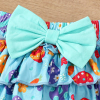 Load image into Gallery viewer, 2 Pieces Set Baby Girls Easter Letters Print Rompers And Cartoon Shorts Wholesale 25021002
