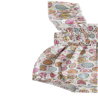 Load image into Gallery viewer, Baby Girls Cartoon Print Easter Rompers Wholesale 25021004
