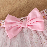 Load image into Gallery viewer, 2 Pieces Set Baby Girls Easter Letters Animals Rompers And Cartoon Skirts Wholesale 25021005
