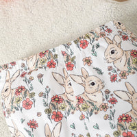 Load image into Gallery viewer, 2 Pieces Set Baby Girls Easter Animals Print Rompers And Love heart Pants Wholesale 25021006
