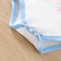 Load image into Gallery viewer, 2 Pieces Set Baby Girls Boys Easter Letters Print Rompers Animals And Cartoon Pants Wholesale 25021007
