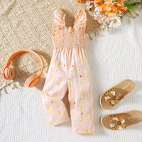 Load image into Gallery viewer, Baby Kid Girls Animals Cartoon Print Easter Jumpsuits Wholesale 25021009
