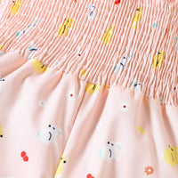 Load image into Gallery viewer, Baby Kid Girls Animals Cartoon Print Easter Jumpsuits Wholesale 25021009
