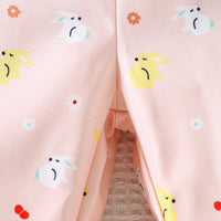 Load image into Gallery viewer, Baby Kid Girls Animals Cartoon Print Easter Jumpsuits Wholesale 25021009
