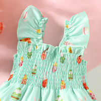 Load image into Gallery viewer, Baby Kid Girls Animals Cartoon Print Easter Jumpsuits Wholesale 25021009
