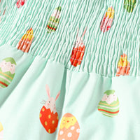 Load image into Gallery viewer, Baby Kid Girls Animals Cartoon Print Easter Jumpsuits Wholesale 25021009
