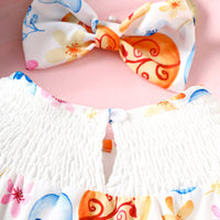 Load image into Gallery viewer, Baby Girls Letters Cartoon Print Easter Rompers Wholesale 25021011
