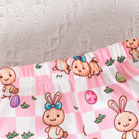 Load image into Gallery viewer, 2 Pieces Set Baby Girls Easter Letters Animals Rompers And Cartoon Pants Wholesale 25021013
