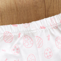 Load image into Gallery viewer, 2 Pieces Set Baby Girls Easter Letters Rompers Animals And Cartoon Pants Wholesale 25021014
