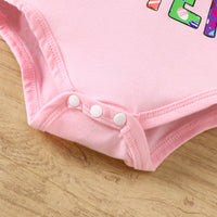 Load image into Gallery viewer, 2 Pieces Set Baby Girls Easter Letters Rompers Animals And Cartoon Pants Wholesale 25021014
