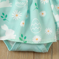 Load image into Gallery viewer, Baby Girls Animals Cartoon Bow Easter Dresses Wholesale 250210153
