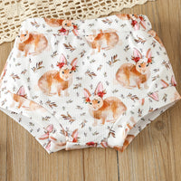 Load image into Gallery viewer, 2 Pieces Set Baby Girls Easter Letters Rompers Animals And Cartoon Shorts Wholesale 25021021
