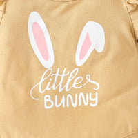 Load image into Gallery viewer, 2 Pieces Set Baby Girls Easter Letters Rompers Animals And Cartoon Shorts Wholesale 25021021
