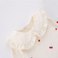 Load image into Gallery viewer, Baby Kid Girls Striped Fruit Polka dots Tops Wholesale 250227111
