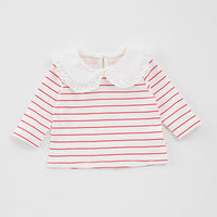 Load image into Gallery viewer, Baby Kid Girls Striped Fruit Polka dots Tops Wholesale 250227111
