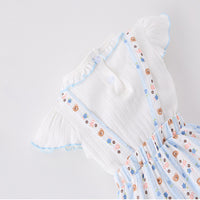 Load image into Gallery viewer, 2 Pieces Set Baby Kid Girls Solid Color Print T-Shirts And Animals Rompers Wholesale 250227113
