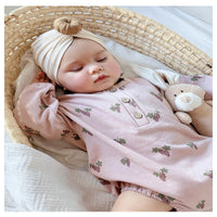 Load image into Gallery viewer, Baby Girls Fruit Print Rompers Wholesale 250227116
