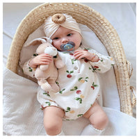 Load image into Gallery viewer, Baby Girls Fruit Print Rompers Wholesale 250227116
