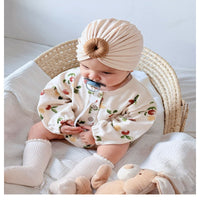 Load image into Gallery viewer, Baby Girls Fruit Print Rompers Wholesale 250227116

