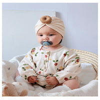 Load image into Gallery viewer, Baby Girls Fruit Print Rompers Wholesale 250227116
