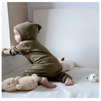 Load image into Gallery viewer, Baby Girls Boys Solid Color Jumpsuits Wholesale 250227117
