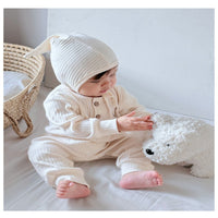 Load image into Gallery viewer, Baby Girls Boys Solid Color Jumpsuits Wholesale 250227117
