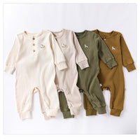 Load image into Gallery viewer, Baby Girls Boys Solid Color Jumpsuits Wholesale 250227117
