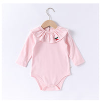 Load image into Gallery viewer, Baby Girls Solid Color Fruit Rompers Wholesale 250227121
