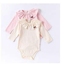 Load image into Gallery viewer, Baby Girls Solid Color Fruit Rompers Wholesale 250227121
