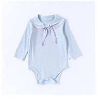 Load image into Gallery viewer, Baby Girls Solid Color Rompers Wholesale 250227125
