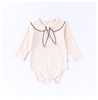 Load image into Gallery viewer, Baby Girls Solid Color Rompers Wholesale 250227125
