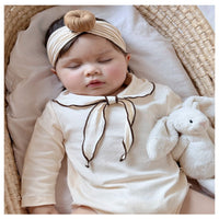 Load image into Gallery viewer, Baby Girls Solid Color Rompers Wholesale 250227125
