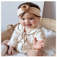 Load image into Gallery viewer, Baby Girls Solid Color Rompers Wholesale 250227125
