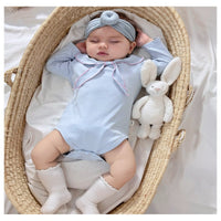 Load image into Gallery viewer, Baby Girls Solid Color Rompers Wholesale 250227125
