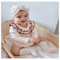 Load image into Gallery viewer, Baby Girls Solid Color Rompers Wholesale 250227126
