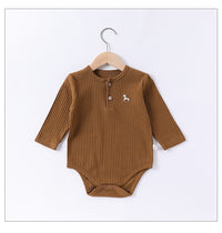 Load image into Gallery viewer, Baby Girls Boys Solid Color Rompers Wholesale 250227135
