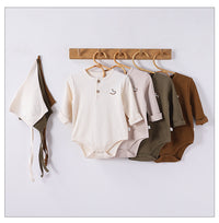 Load image into Gallery viewer, Baby Girls Boys Solid Color Rompers Wholesale 250227135
