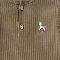 Load image into Gallery viewer, Baby Girls Boys Solid Color Rompers Wholesale 250227135
