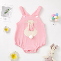 Load image into Gallery viewer, Baby Girls Color-blocking Cartoon Easter Rompers Wholesale 250227139
