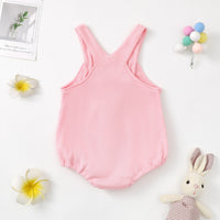 Load image into Gallery viewer, Baby Girls Color-blocking Cartoon Easter Rompers Wholesale 250227139
