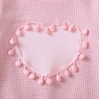 Load image into Gallery viewer, Baby Kid Girls Solid Color Love heart Hoodies Sweatshirts Wholesale 250227144
