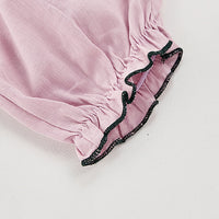 Load image into Gallery viewer, 2 Pieces Set Baby Kid Girls Embroidered Tank Tops And Solid Color Shorts Wholesale 250227147
