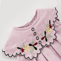 Load image into Gallery viewer, 2 Pieces Set Baby Kid Girls Embroidered Tank Tops And Solid Color Shorts Wholesale 250227147
