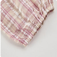 Load image into Gallery viewer, 2 Pieces Set Baby Kid Girls Checked Tank Tops And Shorts Wholesale 250227150
