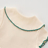 Load image into Gallery viewer, 2 Pieces Set Baby Kid Girls Color-blocking Tops And Shorts Wholesale 250227152
