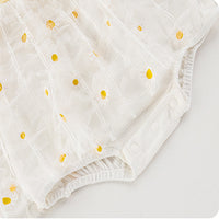 Load image into Gallery viewer, Baby Kid Girls Color-blocking Flower Rompers Wholesale 250227153
