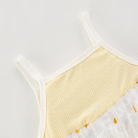 Load image into Gallery viewer, Baby Kid Girls Color-blocking Flower Rompers Wholesale 250227153
