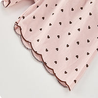 Load image into Gallery viewer, 2 Pieces Set Baby Kid Girls Love heart Tank Tops And Shorts Wholesale 250227156
