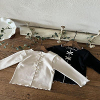 Load image into Gallery viewer, Baby Kid Girls Solid Color Bow Tops Wholesale 250227159
